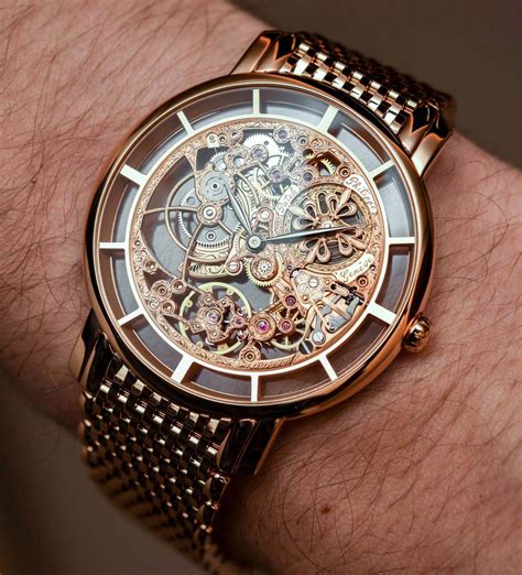 patek philippe skeleton pink gold|Patek Philippe Calatrava 5180/1R Skeleton Watch Hands.